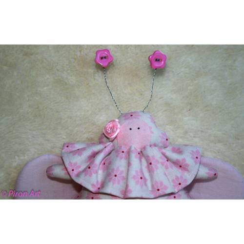 Putziger - Käfer weiß-rosa