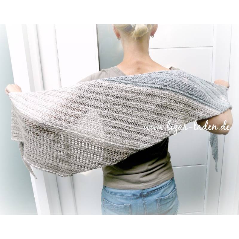 Strickanleitung Lizas Tuch Kieselsteine Bild 2