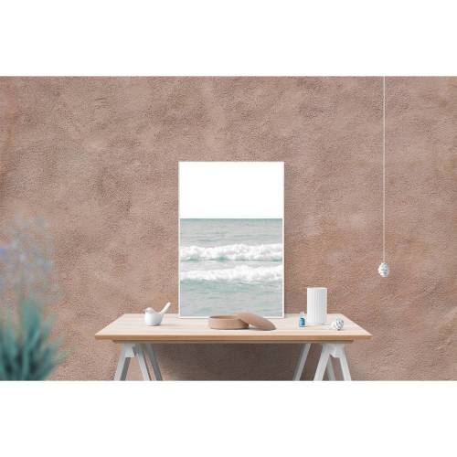 Meer Wellen Wasser Maritim Moderner Druck Minimalistisch Poster Fotografie Geschenk Wohnung Wand Dekoration // ab 45 x 30 cm