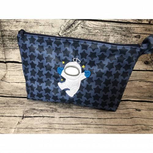 Windeltasche / Beutel für unterwegs / Kulturbeutel kleiner Astronaut 
