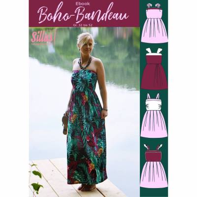 Boho-Bandeau Damen Gr. 32 bis 52