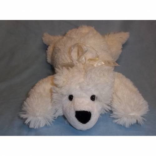 Kleiner Eisbär mit bestickten Pfoten