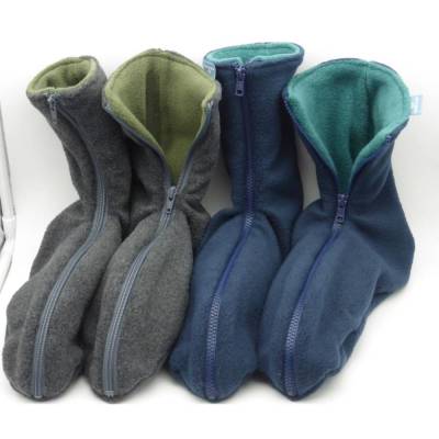 Rollischuhe aus Fleece, Schuhe Stiefeletten für Rollstuhlfahrer nach Maß