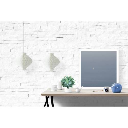 Minimalistische Wandkunst Blau // Zen Spa Dekor // Meer Segelboot Boot Wasser Wellen // Maritim Minimalistisch Kunstdruck, 3 Größen