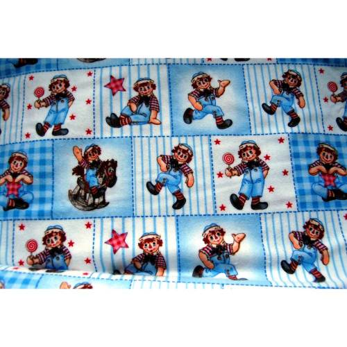 Kuschelflanell "Raggedy Andy"