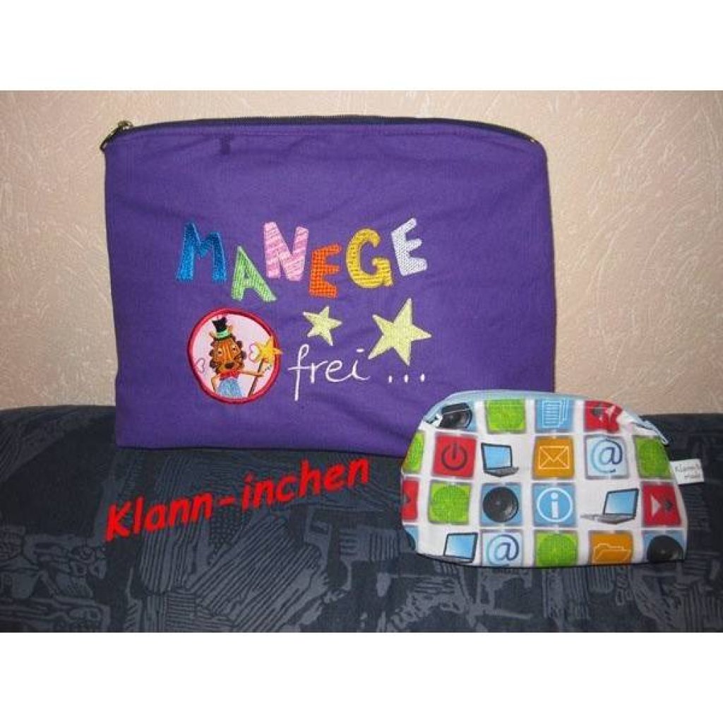 Digitale Stickserie Janeas World Zirkus 10x10 - 13x18 cm (4x4 - 5x7") Stickrahmen Bild 9