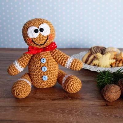 Häkelanleitung Lebkuchenmännchen - PDF Datei