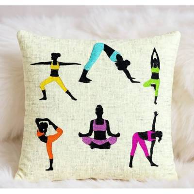 Stickdatei Yoga Embroidery Design – Set für 10x10 & 13x18 Rahmen | Maschinenstickerei
