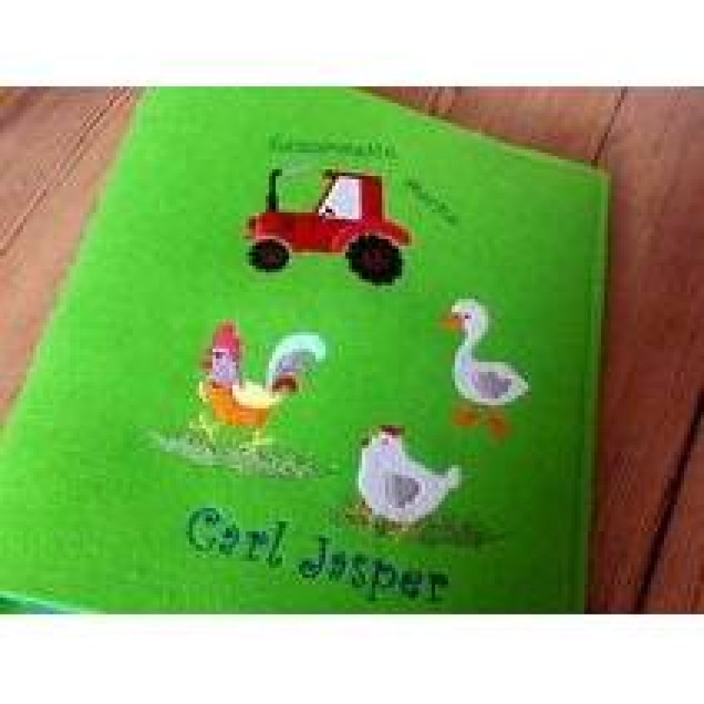 Stickdatei Auto  Bauernhof Set 2  171 Huhn Hahn Gans Traktor Hund Katze Bild 2