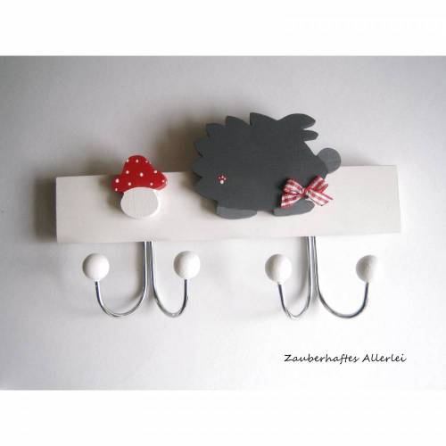 Kindergarderobe, Garderobe Igel klein