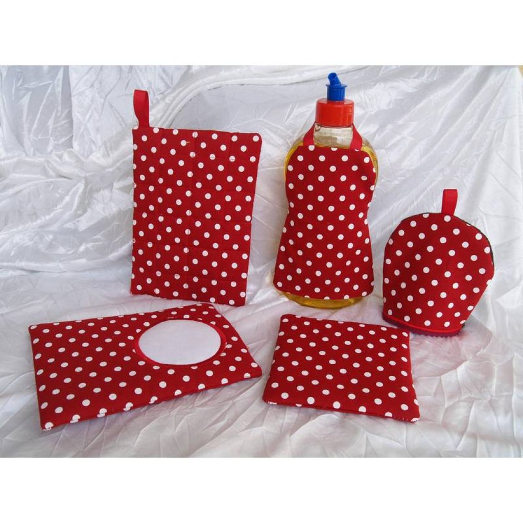 Stickdatei Küche Set – Spülschürze, Topflappen, Eierwärmer, Mug Rug ITH – Sofort Download Bild 4