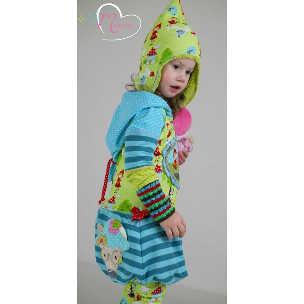 Digitale Stickserie Janeas World Red Riding Hood 10x10 - 13x18 cm (4x4 - 5x7") Stickrahmen Bild 4