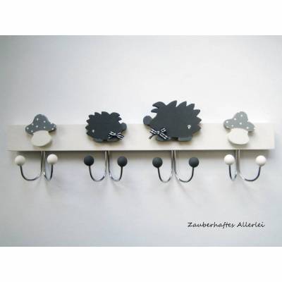 Kindergarderobe Garderobe grau