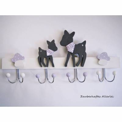 Kindergarderobe Garderobe flieder