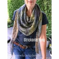Strickanleitung Lizas Tuch Steinküste