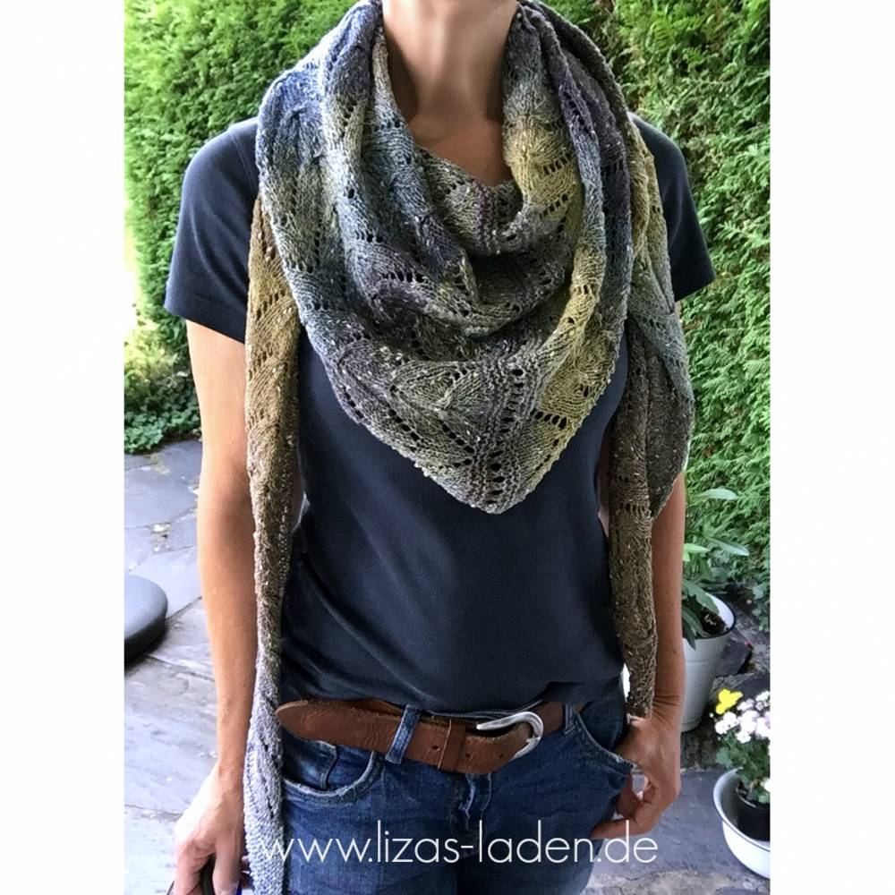 Strickanleitung Lizas Tuch Steinküste Bild 2