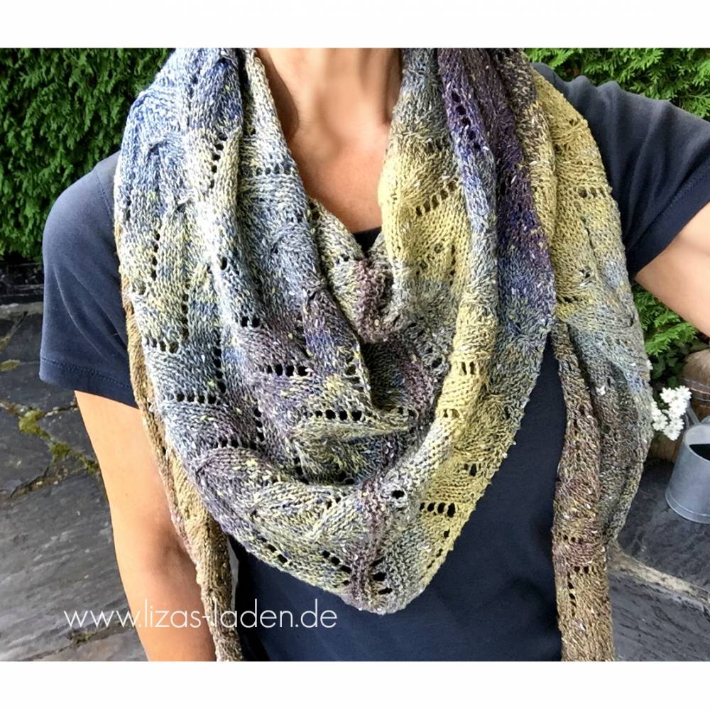 Strickanleitung Lizas Tuch Steinküste Bild 3