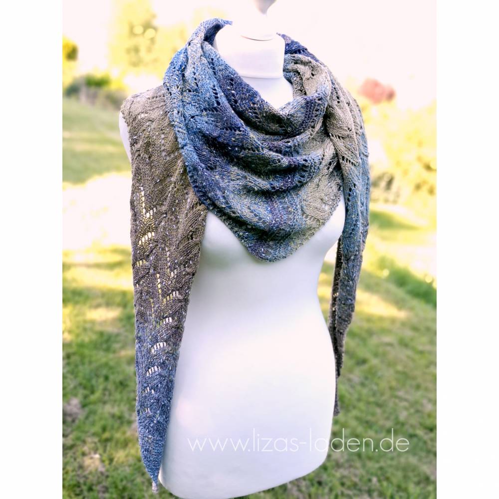 Strickanleitung Lizas Tuch Steinküste Bild 5
