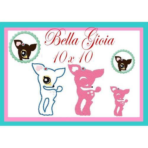 Stickdatei Bella Gioia 10x10