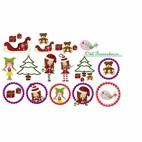 Ohhh Tannenbaum 14x14