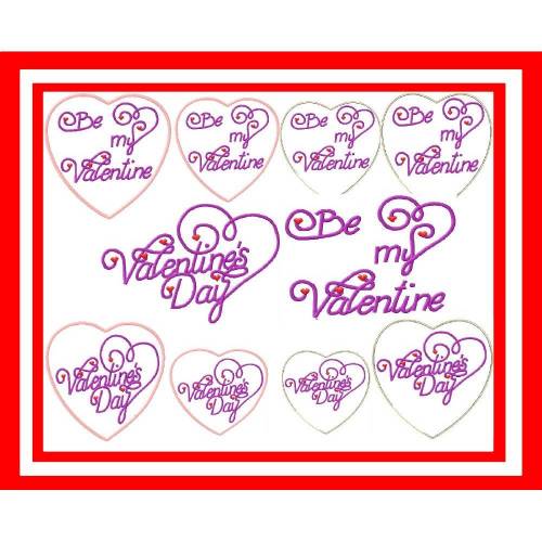 ITH Stickdatei Valentin 13x18