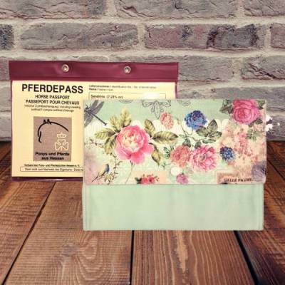 Pferdepass / Equidenpass Tasche "Vintage" * personalisierbar