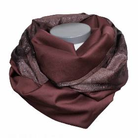 Loopschal Damen Loop Schal Damenschal Marsala