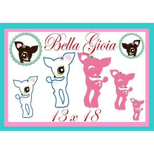 Stickdatei Bella Gioia  13x18