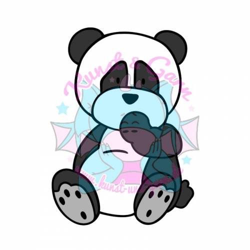 Plotterdatei Animalfriends Panda