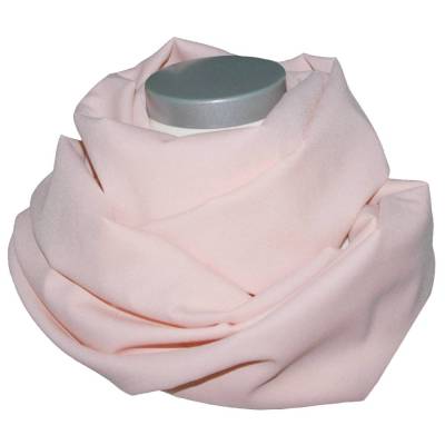 Loopschal Brautschal Chiffon Rosé – Zarter Sommerschal für Damen von la miscela