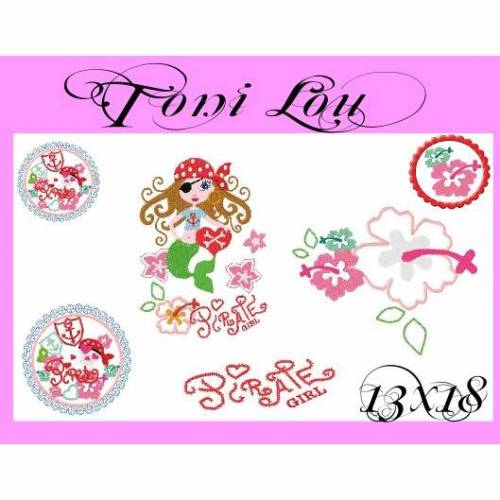 Stickdatei Toni Lou 13x18