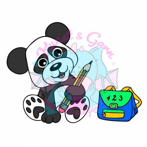 Plotterdatei KiGa Panda Junge