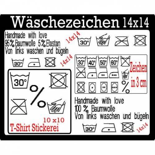 Stickdatei Wäschezeichen14 14