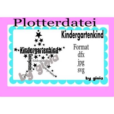Plotterdatei Kindergartenkind