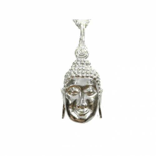 Buddha Anhänger Langohr Silber 925 Budda Silberanhänger Shiva