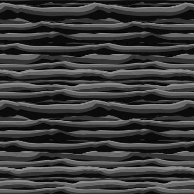 15,90EUR/m Jersey Wavy Stripes von Lycklig Design in schwarz grau
