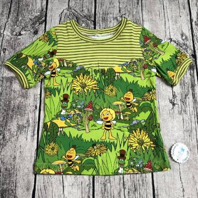 T-Shirt gr.110/116 Klein Fanö mit Biene Maja Motiven