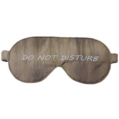 Luxus Schlafmaske Do not disturb – Elegante Schlafbrille für Vielflieger & Zuhause