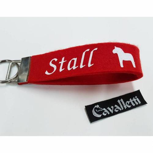 Schlüsselanhänger "Stall" ~ personalisierbar
