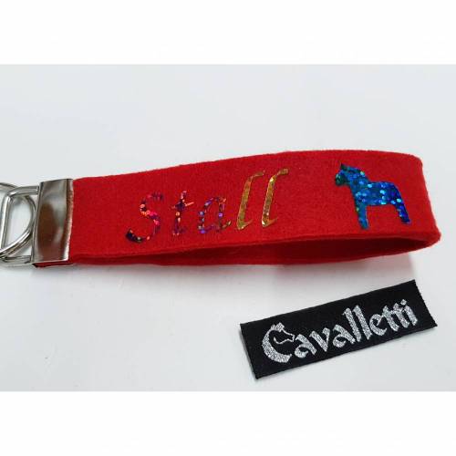 Schlüsselanhänger "Stall" ~ personalisierbar