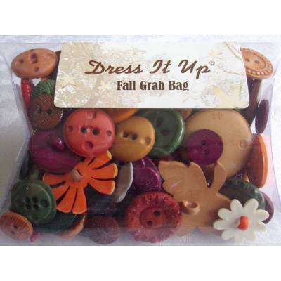 Dress it up Knöpfe - Buttons     Herbst      (1 Pck.)    Fall Grab Bag