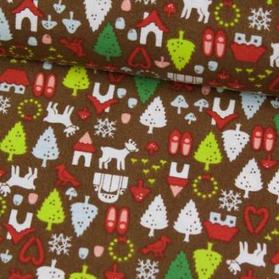 Baumwollstoff „north pole ditsy" Alexander Henry