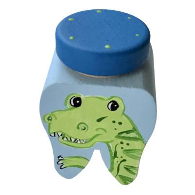 Milchzahndose Zahndose für Milchzähne Dinosaurier Dino