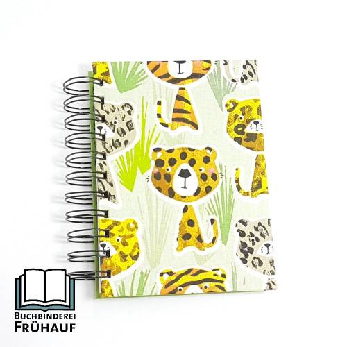 Kindertagebuch Ringbuch Notizbuch Freundebuch Tiger DIN A6
