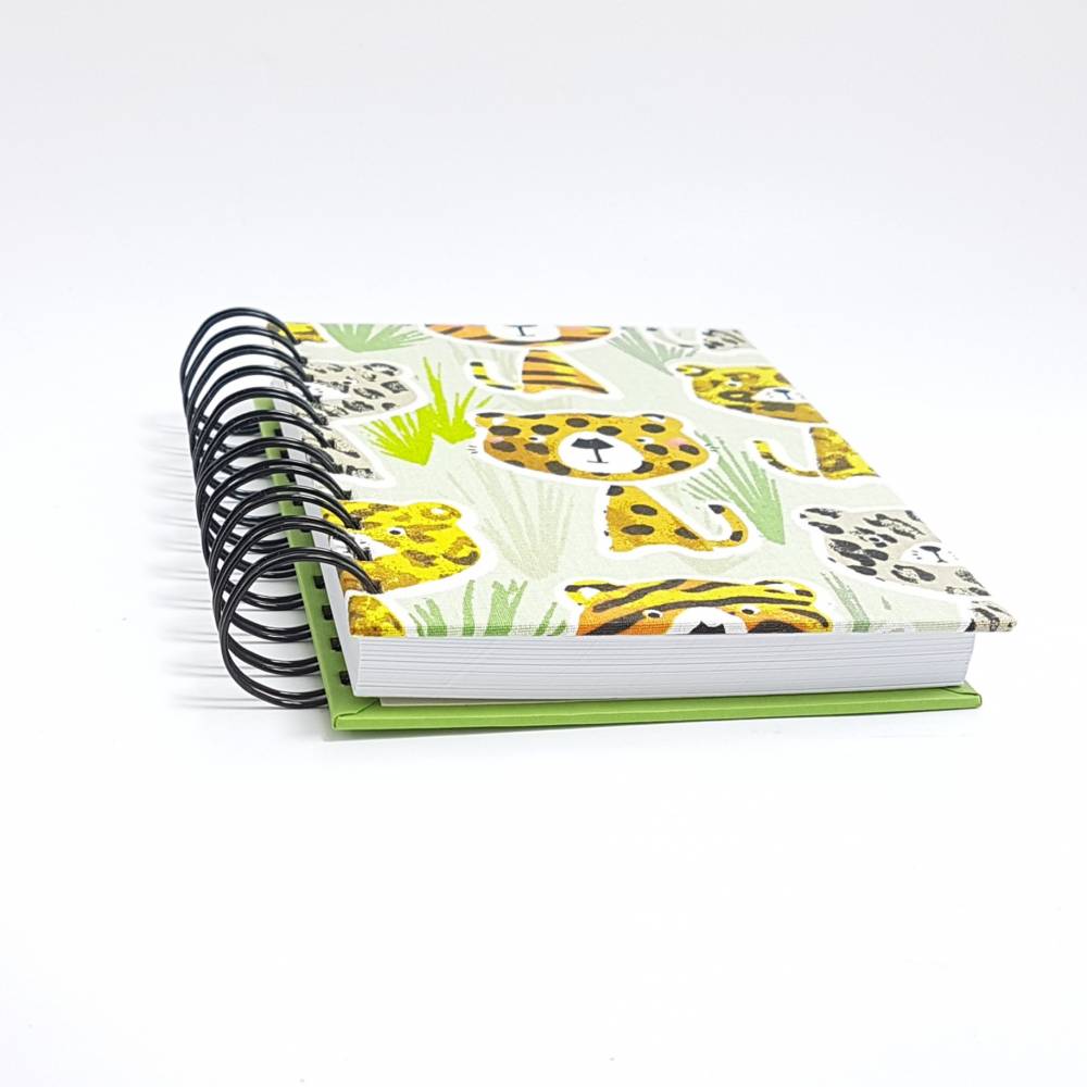 Kindertagebuch Ringbuch Notizbuch Freundebuch Tiger DIN A6 Bild 2