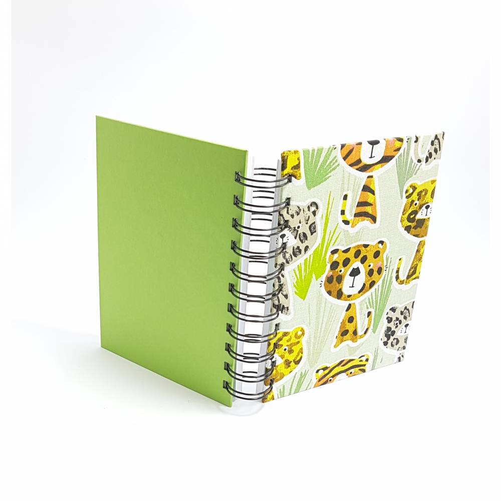 Kindertagebuch Ringbuch Notizbuch Freundebuch Tiger DIN A6 Bild 3