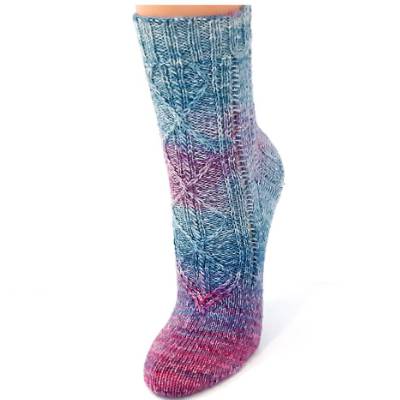 Designer Socken "Small Dragon Tail" in Gr. 38/39