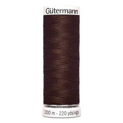 Allesnäher 200m braun Gütermann
