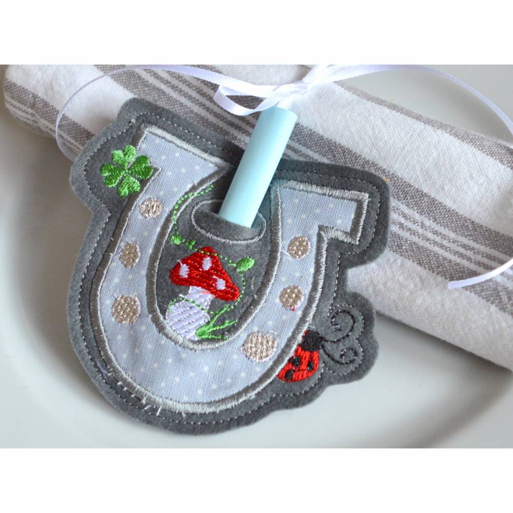 ITH Stickdatei Geschenkanhänger Glück SET für 10x10cm Rahmen Bild 7