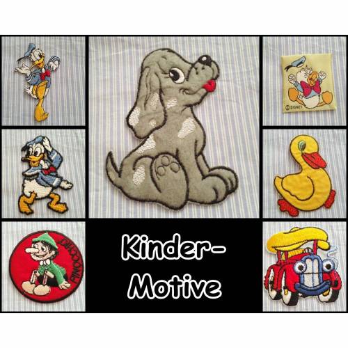 Aufbügel-Motive *Stickerei  4-240 - 247